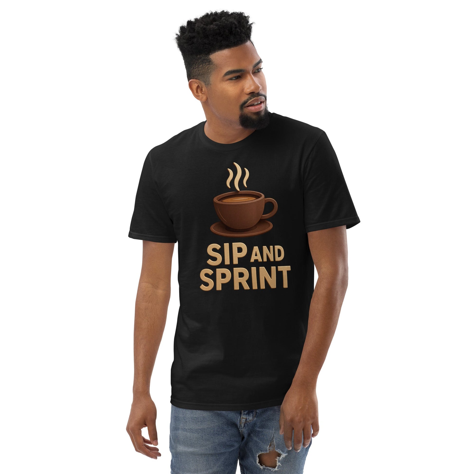 Short - Sleeve T-Shirt - Sip and Sprint