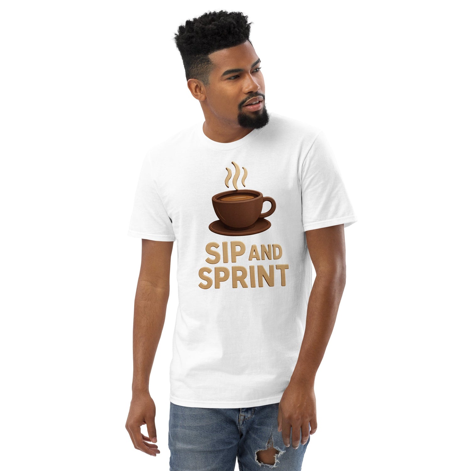 Short - Sleeve T-Shirt - Sip and Sprint