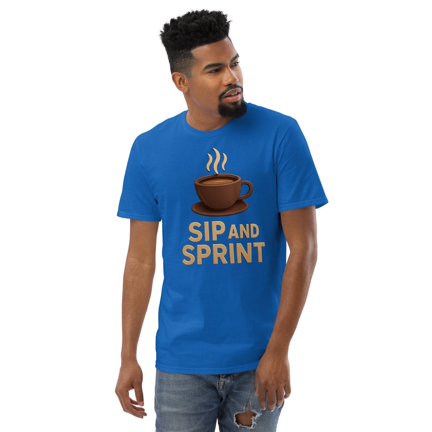 Short - Sleeve T-Shirt - Sip and Sprint